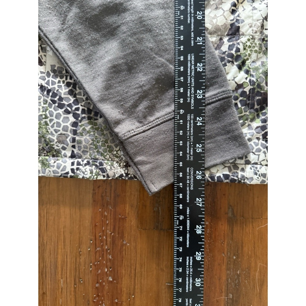 Badlands Ovis Merino Sweater Mens XXL Approach Camo Hunting Jacket Full Zip Wool - Picture 4 of 7